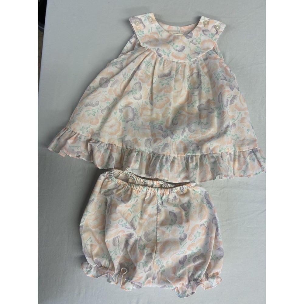 Vintage Cuties By Judy 2 Pc Sets Size 12 Months
